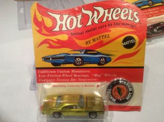 Hot Wheels Redline Custom Charger Yellow Blister Pack Bp Has Toning
