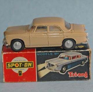 Tri - Ang Spot - On Northern Ireland 157sl Rover 3 Litre Boxed Beige