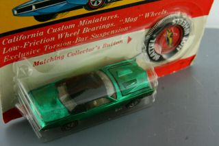 Custom Eldorado Usa Green Moc.  Very Moc Hot Wheels Redline: