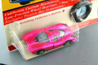 Porsche 917 Hot Pink Perfect Moc Very Moc Hot Wheels Redline:
