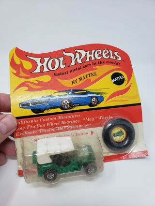 Hot Wheels Redline Grass Hopper Green Blister Pack Bp
