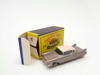 1960 MOKO Lesney Matchbox No.  27 ' CADILLAC SIXTY SPECIAL ' - - MET.  BROWN - - - see photos 8