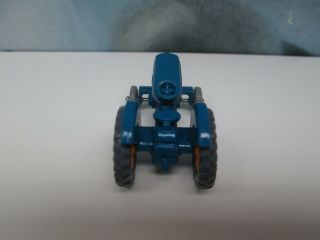 Matchbox/ Lesney 72a Fordson Tractor Blue / Rear YELLOW Hubs / Front GPW Boxed 8
