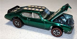 1971 Hot Wheels Olds 442 Green