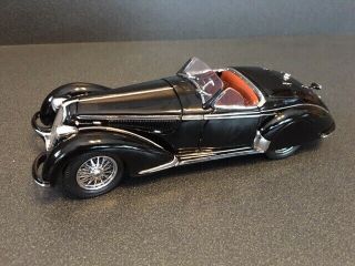 1937 Black Alfa - Romeo 2900b - Franklin Diecast Model