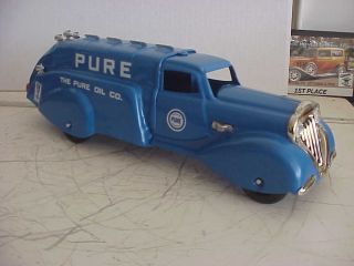 METALCRAFT PURE OIL TRUCK 1930 ' S ART DECO 2