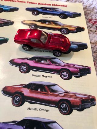 Hot Wheels Redline 1968 Custom Corvette Metallic Magenta 10
