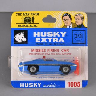 Husky Extra Models Corgi 1005 The Man From Uncle U.  N.  C.  L.  E.  Car Carded Blister