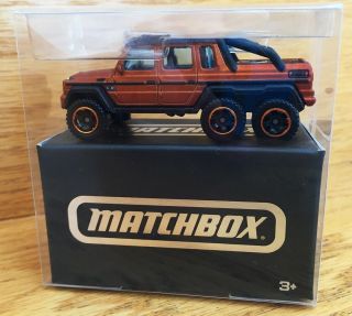 Matchbox 2017 Toy Fair Benz G63 Amg 6x6