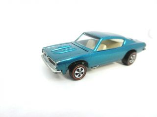 Hot Wheels Redline Custom Barracuda Aqua Us