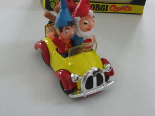 Corgi Toys No.  801 Noddy ' s Car With Mr.  Tubby Bear NMIB Complete Later Blue Box 5