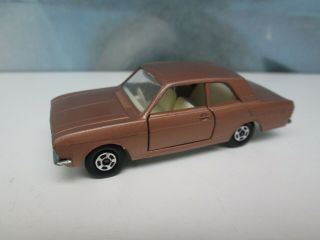 Matchbox Superfast 25d Ford Cortina Mk 2 Brown Narrow Wheels