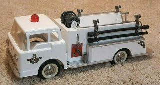 Custom Nylint / Tonka Ford " C " Cab Fire Pumper Truck.  Unique And.