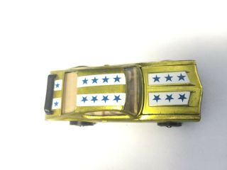 Redline Hotwheels Olds 442,  Yellow. ,  soft wing,  Not sure on stripes. 3