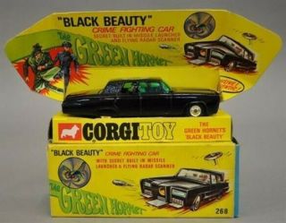 Corgi Toys Black Beauty (green Hornet Car) Boxed