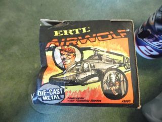 AIRWOLF ERTL LARGE SCALE HELICOPTER - 3683 see descrip 5