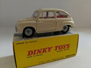 Dinky Toys 520,  Fiat 600d 1963 - 1970,  W/box,