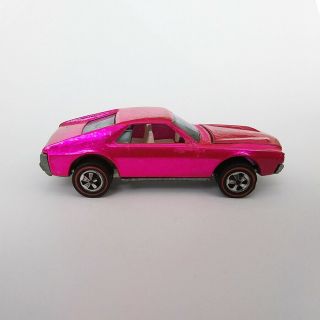Hot Wheels Redlines - 1968 All - Custom Amx - Pink