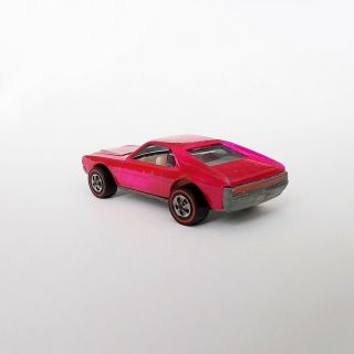 Hot Wheels Redlines - 1968 all - CUSTOM AMX - PINK 5