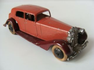Dinky Pre - War Daimler - No 30c - Open Chassis/smooth Hubs
