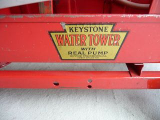 1920 ' s Ride - On Keystone Water Tower Fire Truck Brass Nozzle Too Great 3