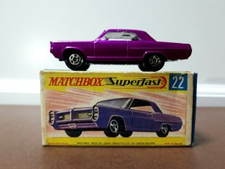 Matchbox Superfast Lesney - Series 22 - Pontiac Coupe