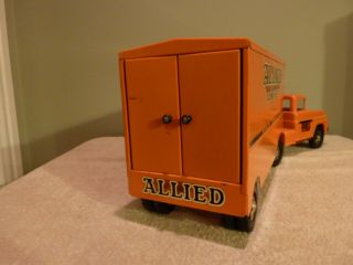 Tonka Allied Van Lines Moving Semi Truck And Trailer 1960 ' s 5