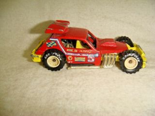 Hotwheels Aurimat Mexico Very Scarce Rr White Red/yellow Greased Gremlin Rarest