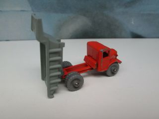 Matchbox/ Lesney 6a Quarry Truck Orange/ Grey GREY Plastic Wheels Boxed 4