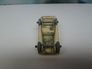 Matchbox/ Lesney 19a MG Midget TD Cream WITHOUT Spare Wheel ' Pre - Pro ' 10