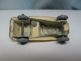 Matchbox/ Lesney 19a MG Midget TD Cream WITHOUT Spare Wheel ' Pre - Pro ' 7