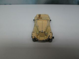 Matchbox/ Lesney 19a MG Midget TD Cream WITHOUT Spare Wheel ' Pre - Pro ' 8