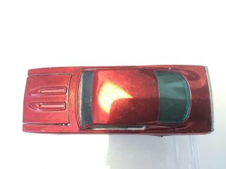 Redline Hotwheels Custom Barracuda,  HK,  Red over Chrome,  Dark Gray Interior,  NM 4