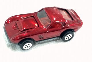 Topper Johnny Lightning Custom Ferrari Cherry Red With Red Interior Near