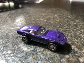 Hot Wheels Redline Purple Custom Corvette