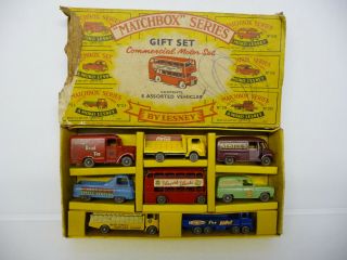 Matchbox G - 1 Commercial Motor Gift Set; By Lesney; 1960 