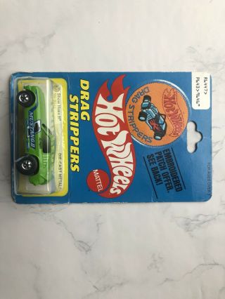 1969 IN PACKAGE Hot Wheels DRAG STRIPPER Show Hoss II MUSTANG Hong Kong VHTF 7