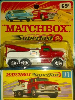 1960s Lesney Matchbox Superfast Boxed