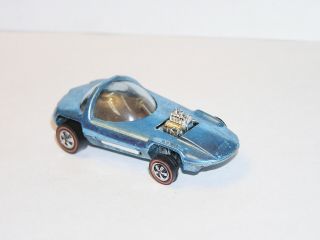 1968 Hot Wheels Redline Silhouette Light Blue Yr1 Scarce All Keeper Sc