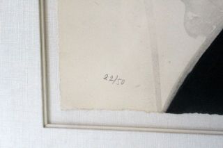 Mid Century Modern Joan Miro Signed Numbered La Megere et la Lune 22/50 1973 4