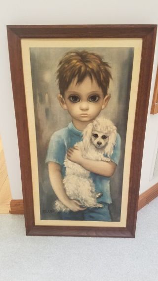 Margaret Keane Big Eyes Print - 15 " X 27 " (walter) Margaret Keane