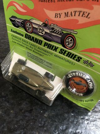Hot Wheels Redline Olive Shelby Turbine in package 3
