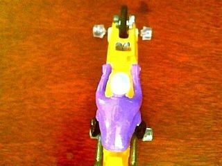 VERY RARE RRRUMBLERS GOLD STRAIGHT AWAY WITH PURPLE RIDER & WHITE TRACK GUIDE 10
