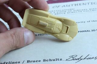 HOT WHEELS PROTOTYPE ACETATE CHAPARRAL 2D BODY FROM BRUCE SCHULTZ 6