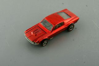 Custom Mustang Usa Red Very Hot Wheels Redline: