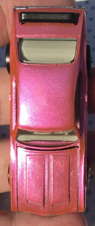 Fantastic HTF Hot Wheels Redline Olds 442 In Light Salmon Pink - Extremely 4