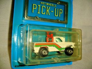 HotWheels rare Blister FRANCE only scarce Park ' n Plates Chevy Pickup BYWAYMAN NM 4