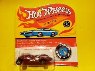 HOT WHEELS RED LINES 1968 TWIN MILL BLISTER 2