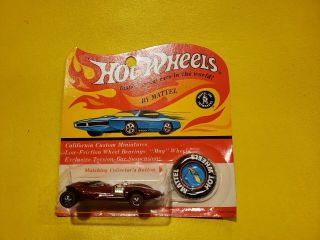 HOT WHEELS RED LINES 1968 TWIN MILL BLISTER 4