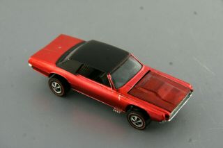 Custom T - Bird USA RED Black Top Hot Wheels Redline: 2